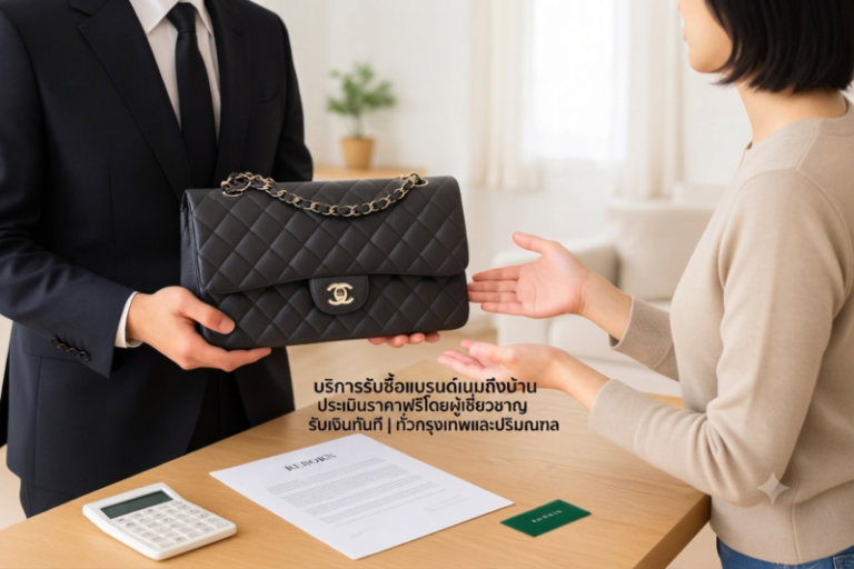 รับซื้อแบรนด์เนมสมุทรปราการ นาฬิกา กระเป๋า เครื่องประดับ ราคาสูงสุด รับถึงบ้าน 2 จุดเด่นของบริการรับซื้อแบรนด์เนม