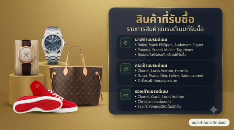 รับซื้อแบรนด์เนม บุรีรัมย์ นาฬิกา กระเป๋า รองเท้า ให้ราคาสูง 2 รับซื้อแบรนด์เนม บุรีรัมย์ รับซื้อนาฬิกา กระเป๋า รองเท้า ให้ราคาสูง